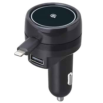 ジャバラ二本　リール式一本 Amazon.co.jp: セイワ(SEIWA) 車内用品 スマホ充電器